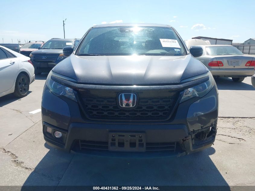 2020 Honda Passport 2Wd Ex-L VIN: 5FNYF7H57LB005910 Lot: 40431362