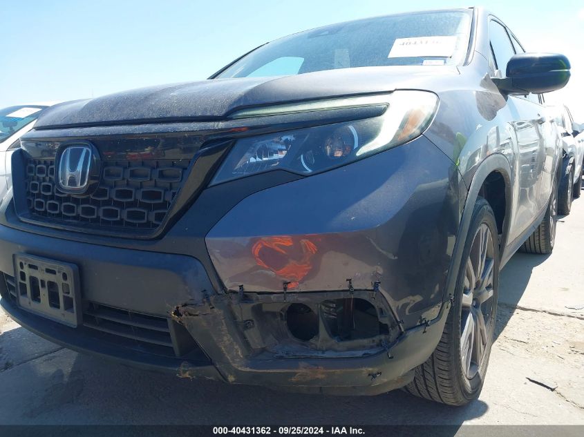 2020 Honda Passport 2Wd Ex-L VIN: 5FNYF7H57LB005910 Lot: 40734705