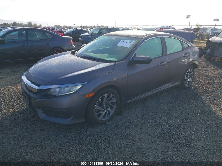 VIN 2HGFC2F78GH563757 2016 Honda Civic, EX no.2