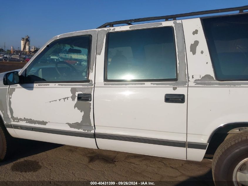 1993 Chevrolet Suburban K1500 VIN: 1GNFK16K7PJ412205 Lot: 40431399