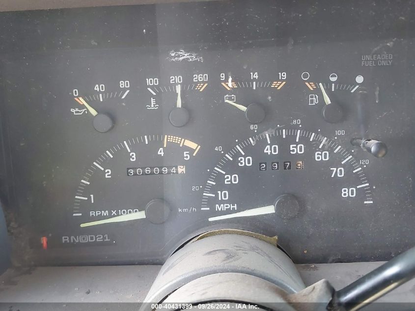 1GNFK16K7PJ412205 1993 Chevrolet Suburban K1500