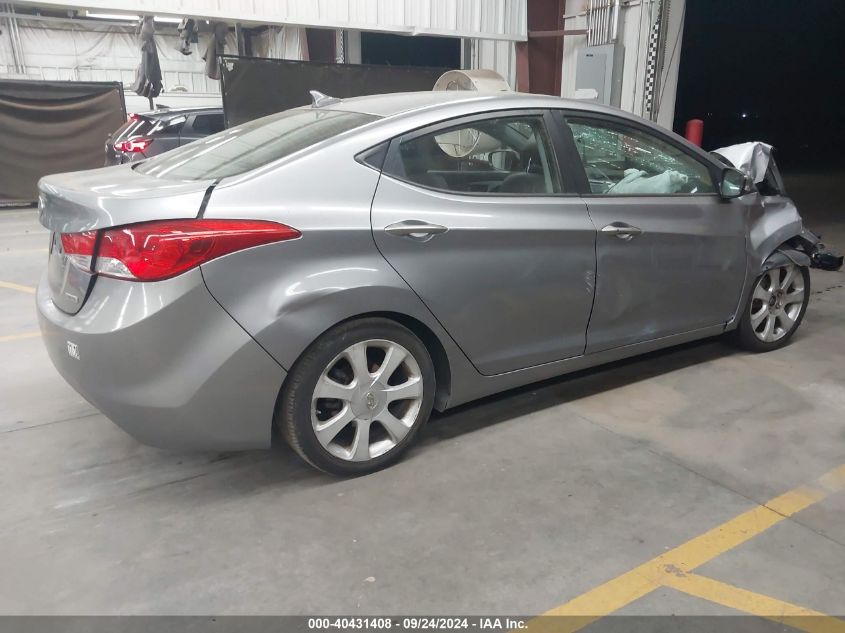 2012 Hyundai Elantra Limited (Ulsan Plant) VIN: KMHDH4AE7CU319139 Lot: 40431408