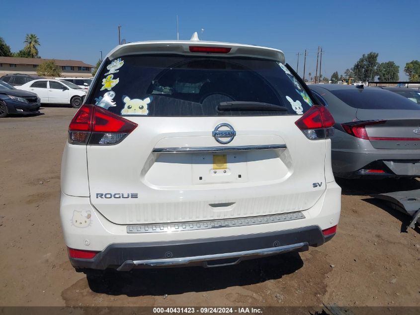 2019 Nissan Rogue Sv VIN: JN8AT2MT3KW262675 Lot: 40431423