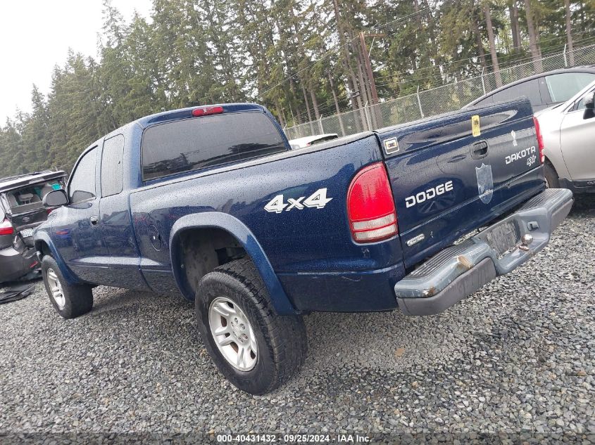 2003 Dodge Dakota VIN: 1D7HG12X23S226473 Lot: 40431432