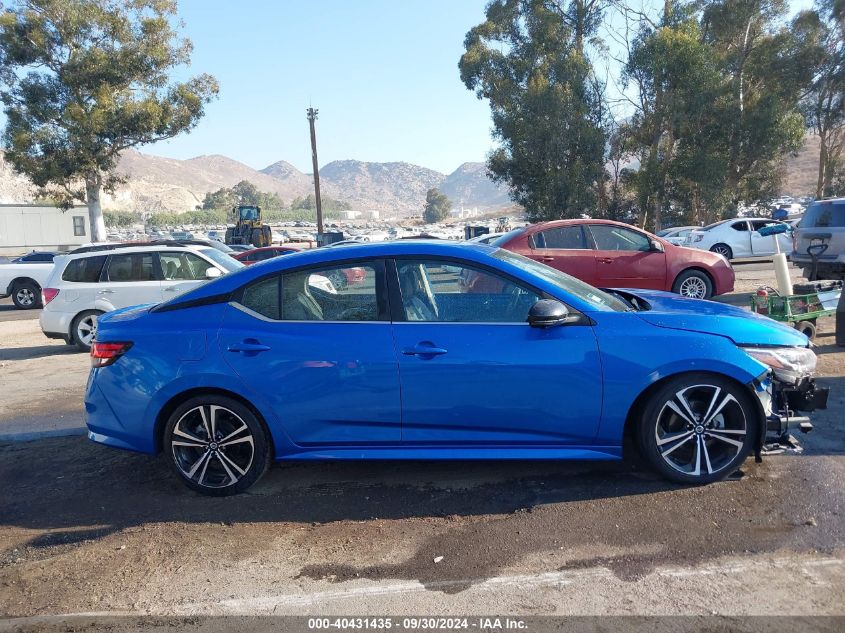 2021 Nissan Sentra Sr Xtronic Cvt VIN: 3N1AB8DV6MY227128 Lot: 40431435