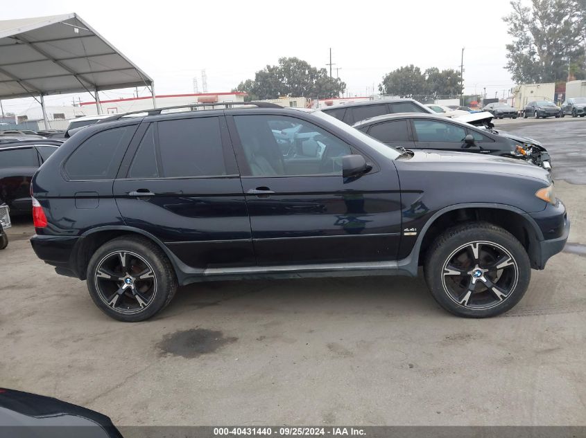 2006 BMW X5 4.4I VIN: 5UXFB53546LV17042 Lot: 40431440