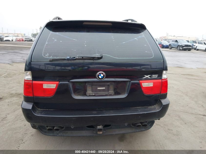 2006 BMW X5 4.4I VIN: 5UXFB53546LV17042 Lot: 40431440