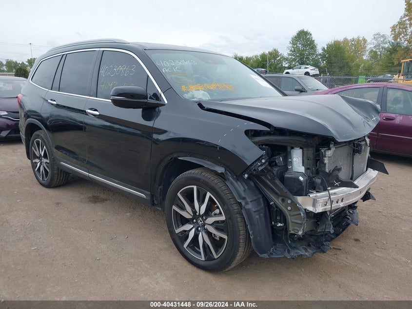 VIN 5FNYF6H02KB041307 2019 HONDA PILOT ELITE