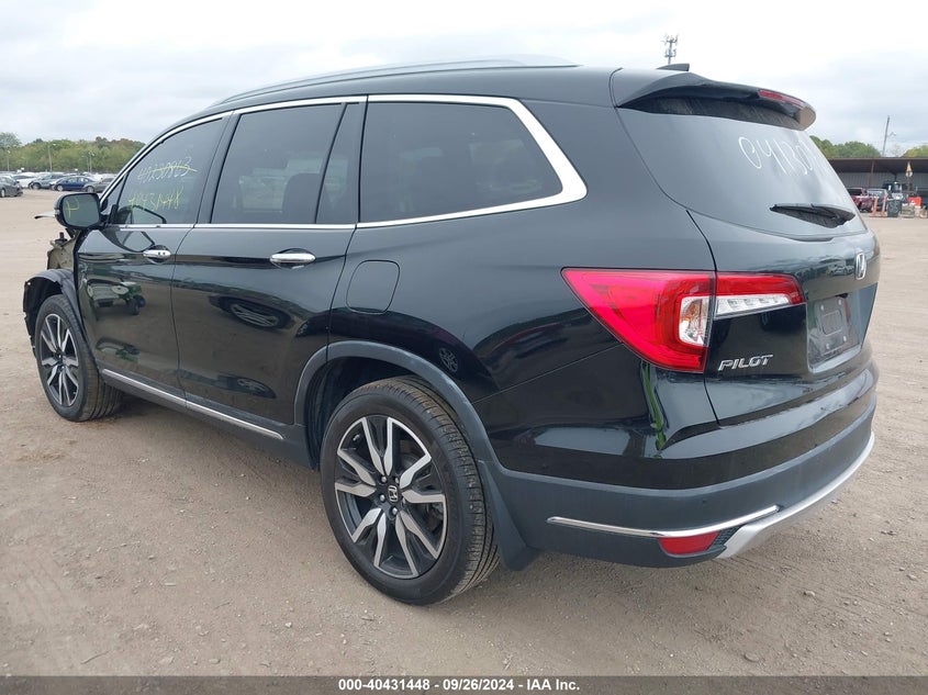 VIN 5FNYF6H02KB041307 2019 HONDA PILOT ELITE