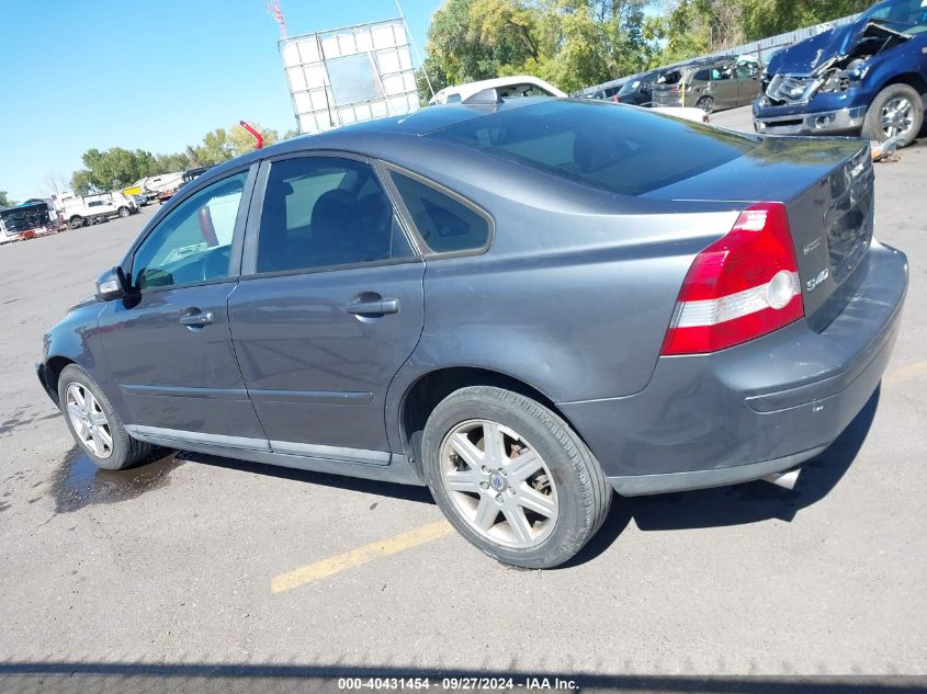 2007 Volvo S40 T5 VIN: YV1MH682872290015 Lot: 40431454