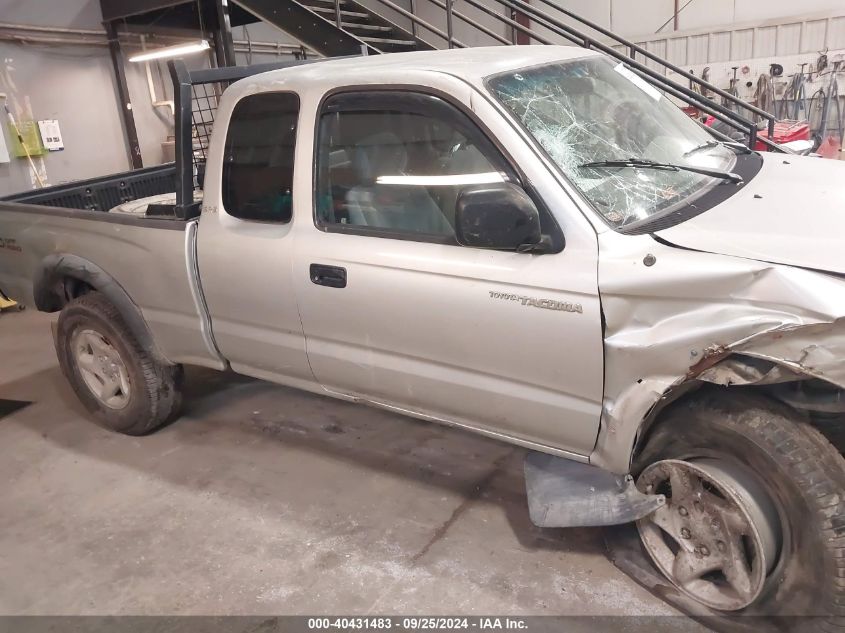 2002 Toyota Tacoma VIN: 5TEWM72N72Z022855 Lot: 40431483