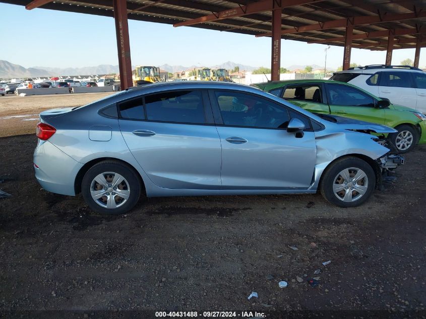 2017 Chevrolet Cruze Ls Auto VIN: 1G1BC5SM9H7204028 Lot: 40431488