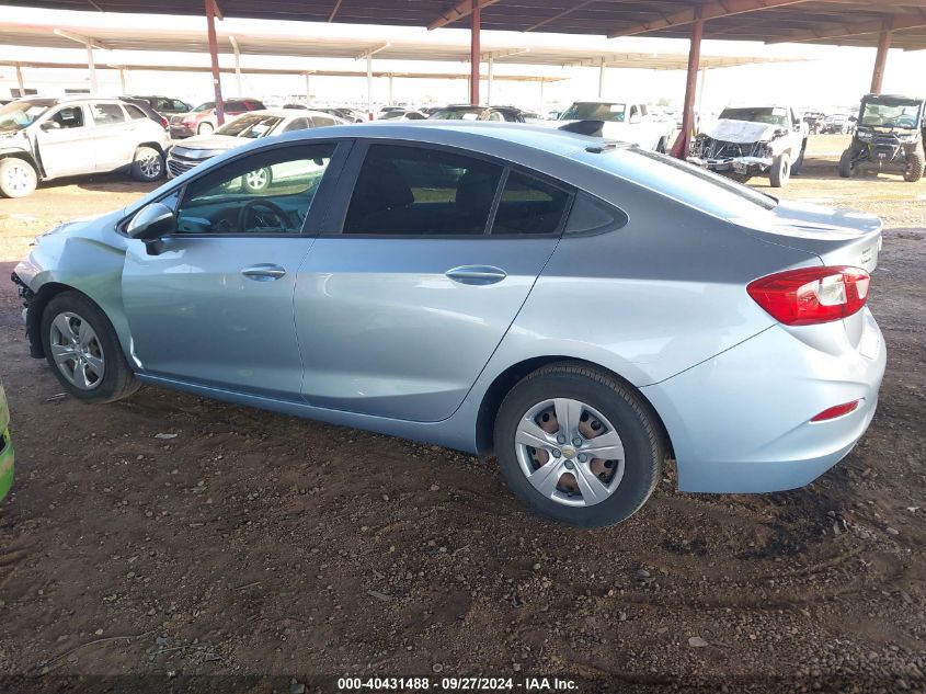 2017 Chevrolet Cruze Ls Auto VIN: 1G1BC5SM9H7204028 Lot: 40431488