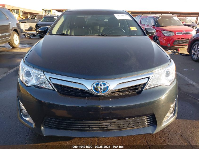 2014 Toyota Camry Hybrid Xle VIN: 4T1BD1FK2EU113326 Lot: 40431500