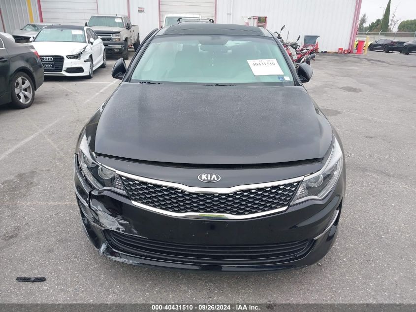 2016 Kia Optima Ex VIN: 5XXGU4L3XGG055015 Lot: 40431510