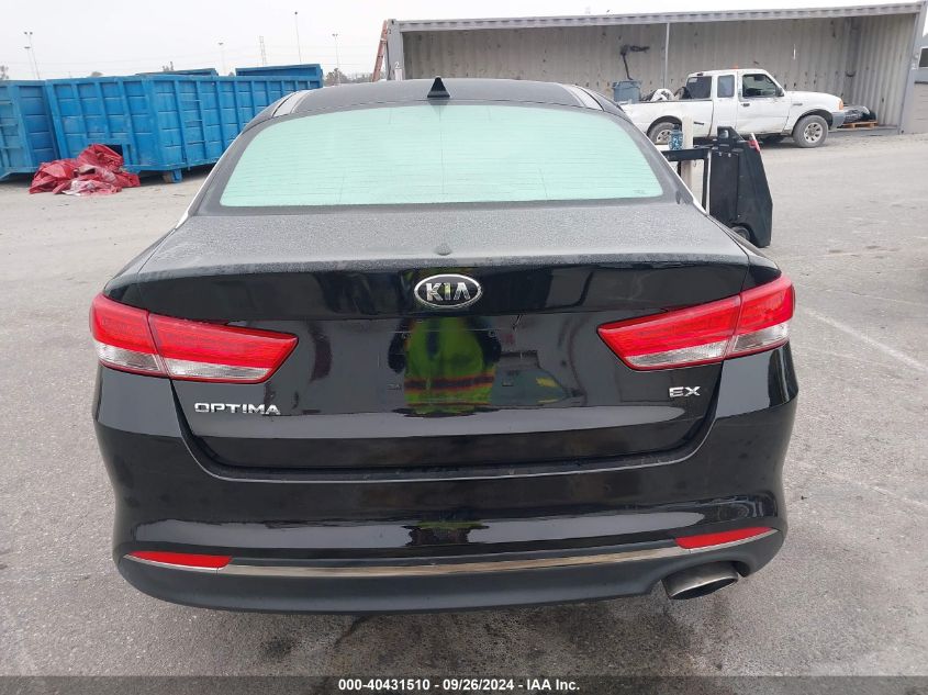 2016 Kia Optima Ex VIN: 5XXGU4L3XGG055015 Lot: 40431510