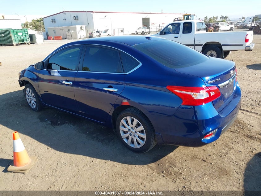 VIN 3N1AB7AP8HL657035 2017 NISSAN SENTRA SV