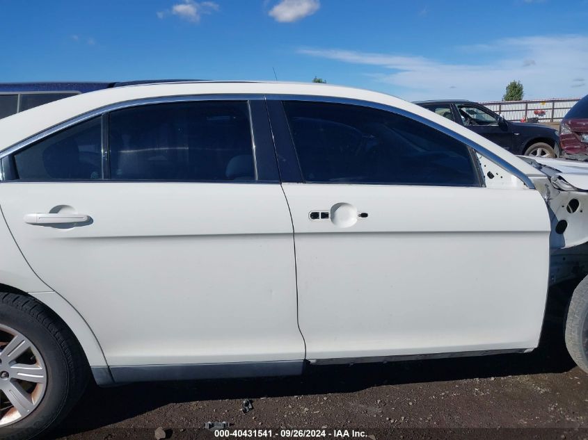 2010 Ford Taurus Se VIN: 1FAHP2DW4AG141824 Lot: 40431541