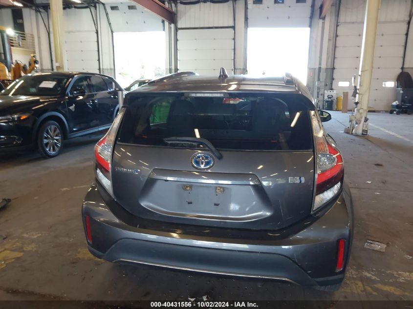 2018 Toyota Prius C One VIN: JTDKDTB31J1599427 Lot: 40431556