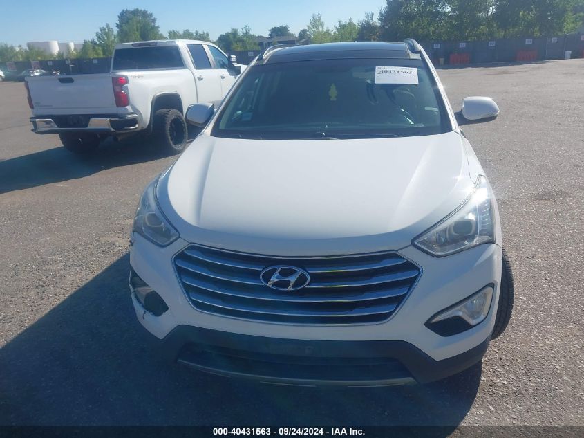 2013 Hyundai Santa Fe Limited VIN: KM8SRDHF5DU004893 Lot: 40431563