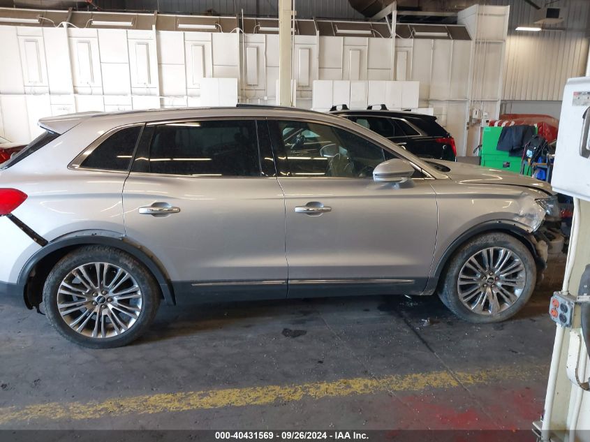 2018 Lincoln Mkx Reserve VIN: 2LMPJ8LR1JBL12543 Lot: 40431569