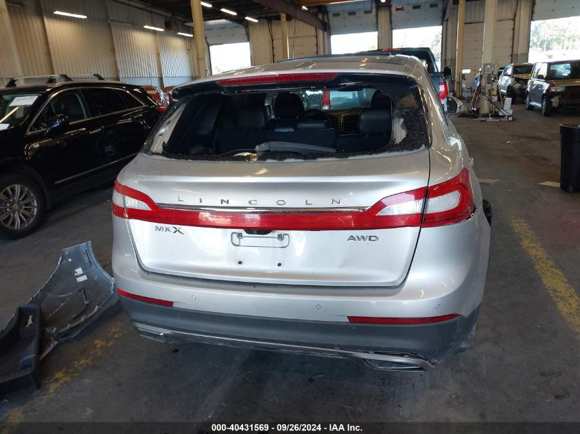 2018 Lincoln Mkx Reserve VIN: 2LMPJ8LR1JBL12543 Lot: 40431569