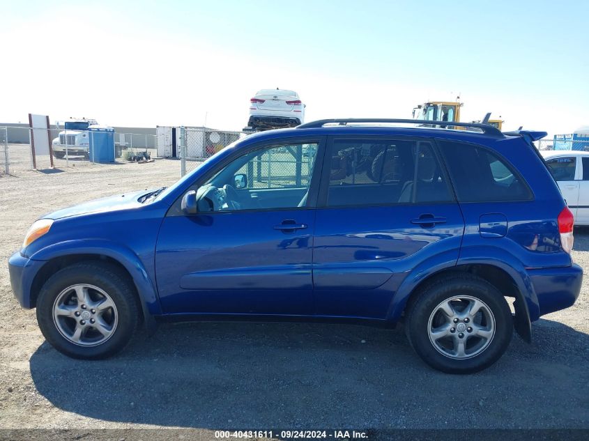 2003 Toyota Rav4 VIN: JTEHH20V236078246 Lot: 40431611