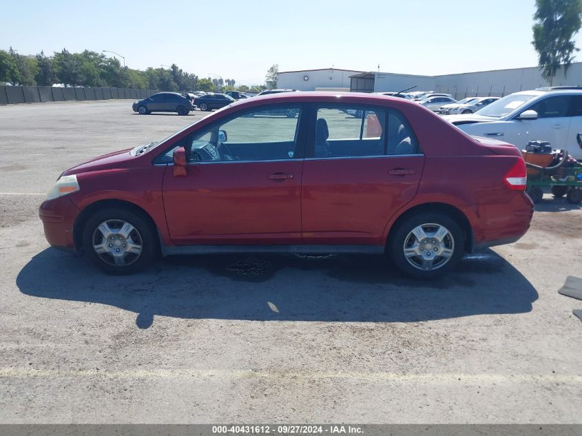 2008 Nissan Versa 1.8S VIN: 3N1BC11EX8L387710 Lot: 40431612