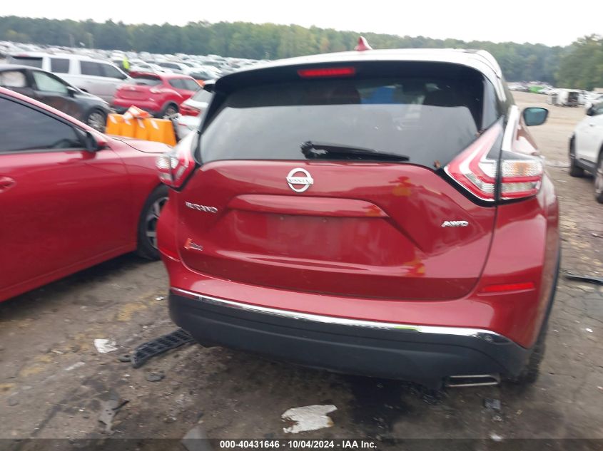 5N1AZ2MH2HN158453 2017 NISSAN MURANO - Image 15