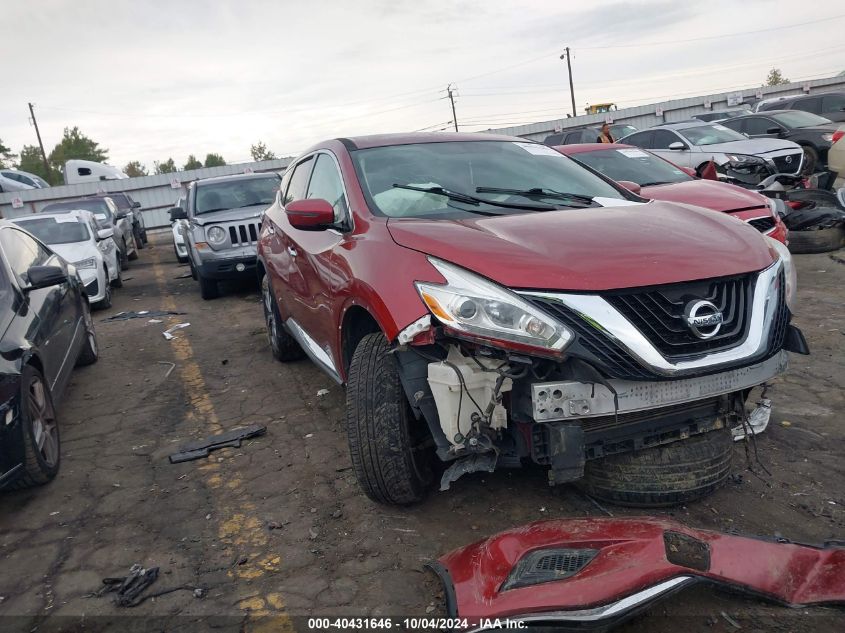 5N1AZ2MH2HN158453 2017 NISSAN MURANO - Image 1