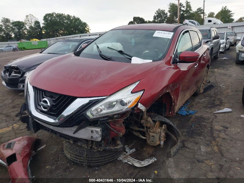 5N1AZ2MH2HN158453 2017 NISSAN MURANO - Image 2