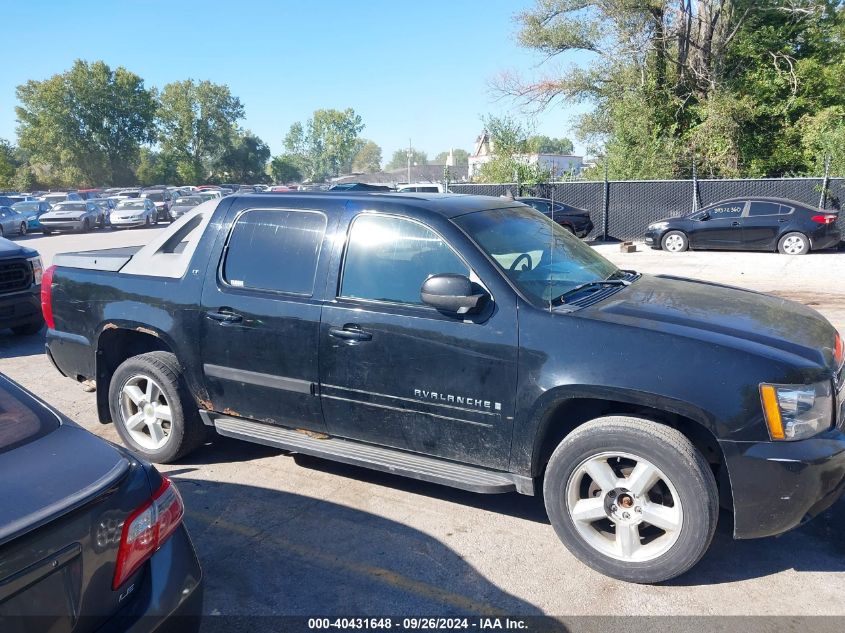 2007 Chevrolet Avalanche 1500 Lt VIN: 3GNFK12377G115838 Lot: 40431648