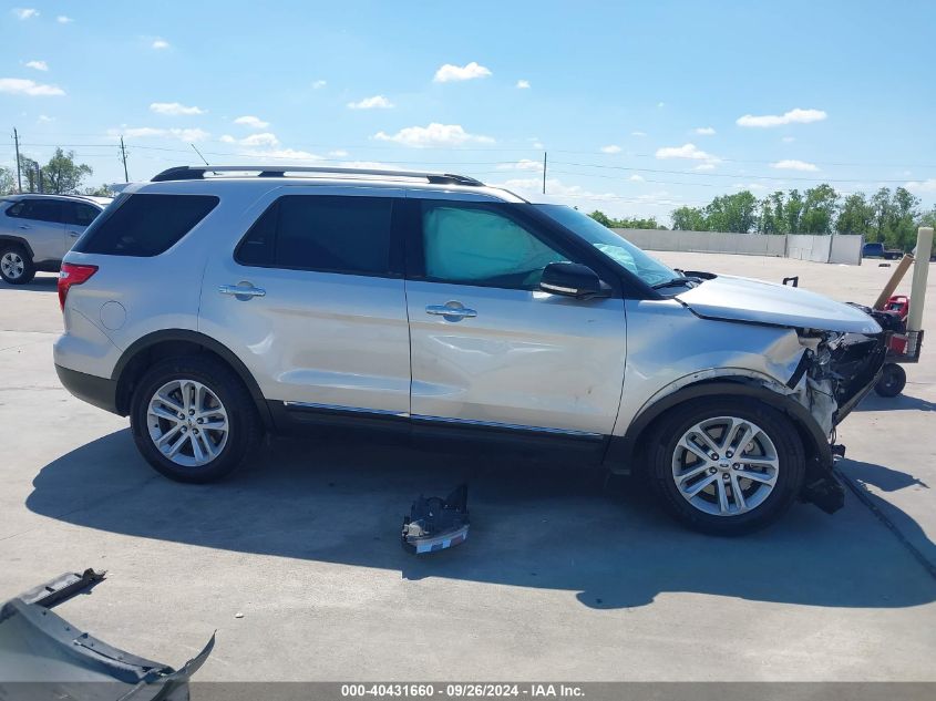 1FM5K7D89FGA93721 2015 Ford Explorer Xlt