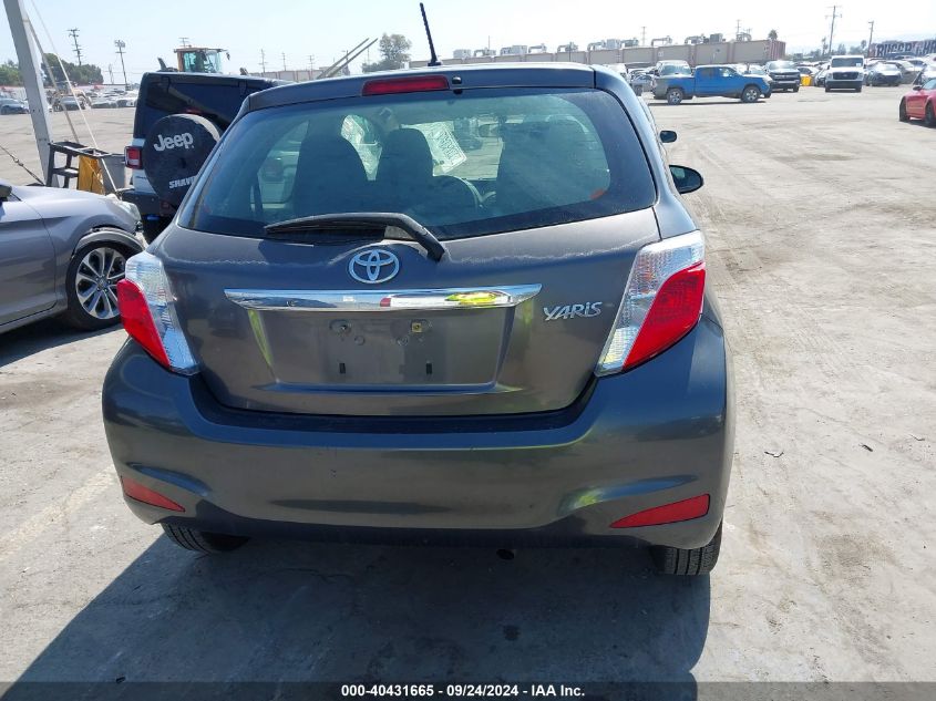 2014 Toyota Yaris VIN: JTDJTUD35ED576528 Lot: 40431665