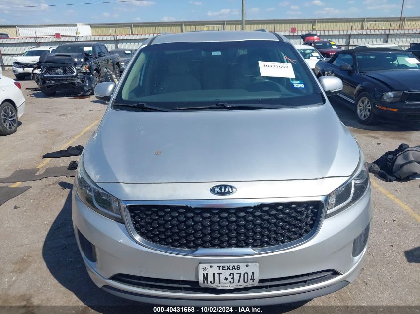 KNDMB5C12G6181753 2016 Kia Sedona Lx