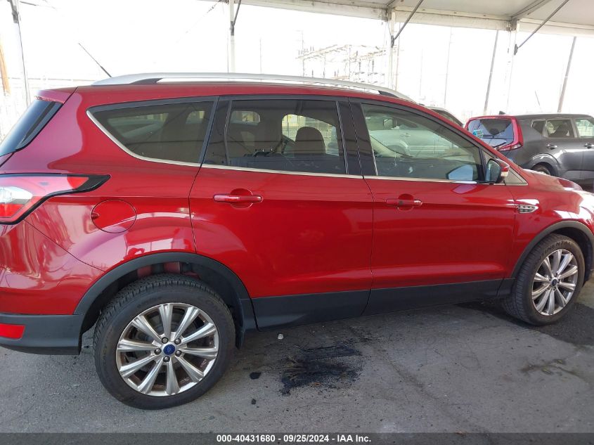 2017 FORD ESCAPE TITANIUM - 1FMCU9J98HUD26972