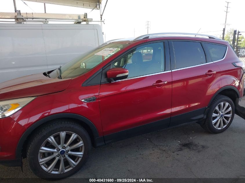 2017 FORD ESCAPE TITANIUM - 1FMCU9J98HUD26972