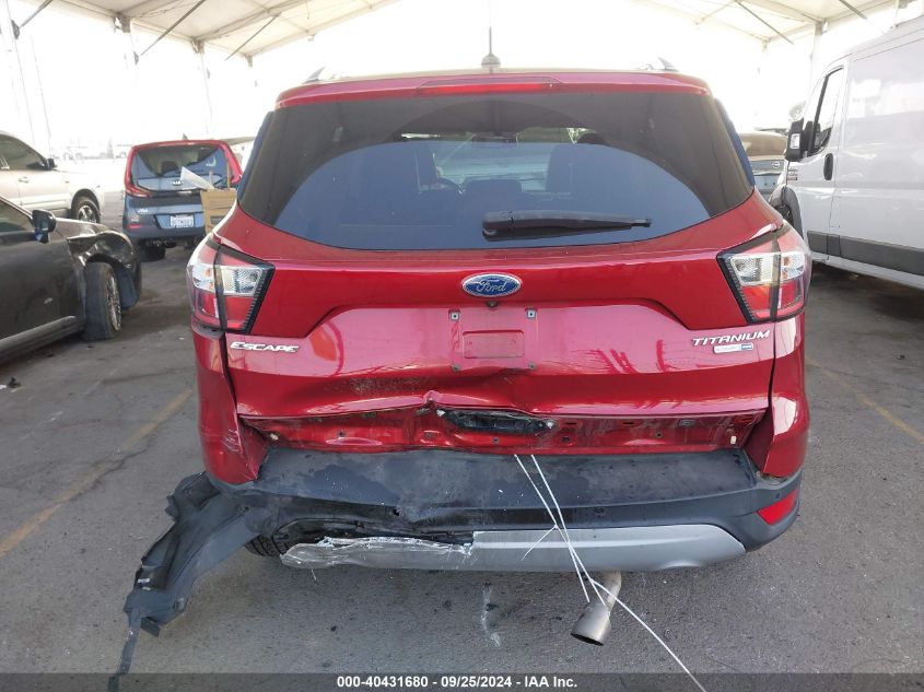 2017 FORD ESCAPE TITANIUM - 1FMCU9J98HUD26972