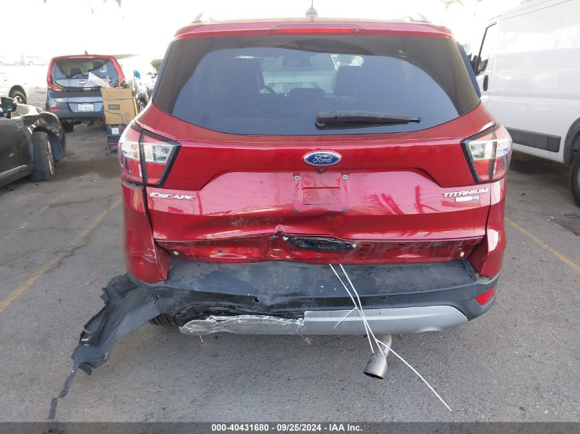 2017 FORD ESCAPE TITANIUM - 1FMCU9J98HUD26972