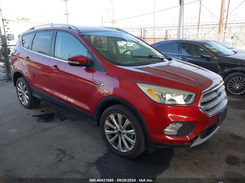 2017 FORD ESCAPE TITANIUM - 1FMCU9J98HUD26972