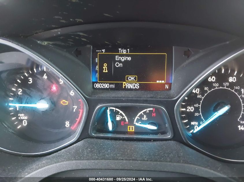 2017 FORD ESCAPE TITANIUM - 1FMCU9J98HUD26972