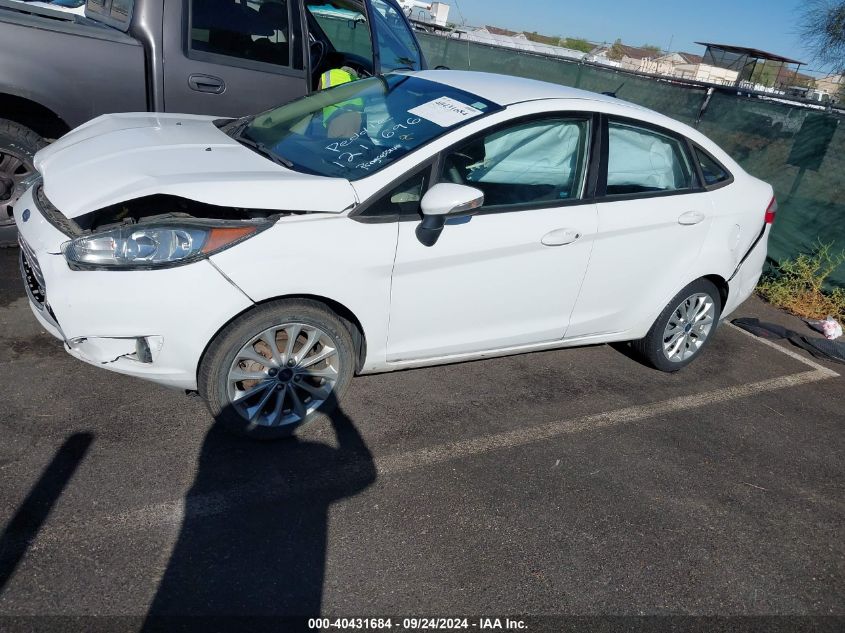 2014 Ford Fiesta Se VIN: 3FADP4BJXEM186196 Lot: 40431684