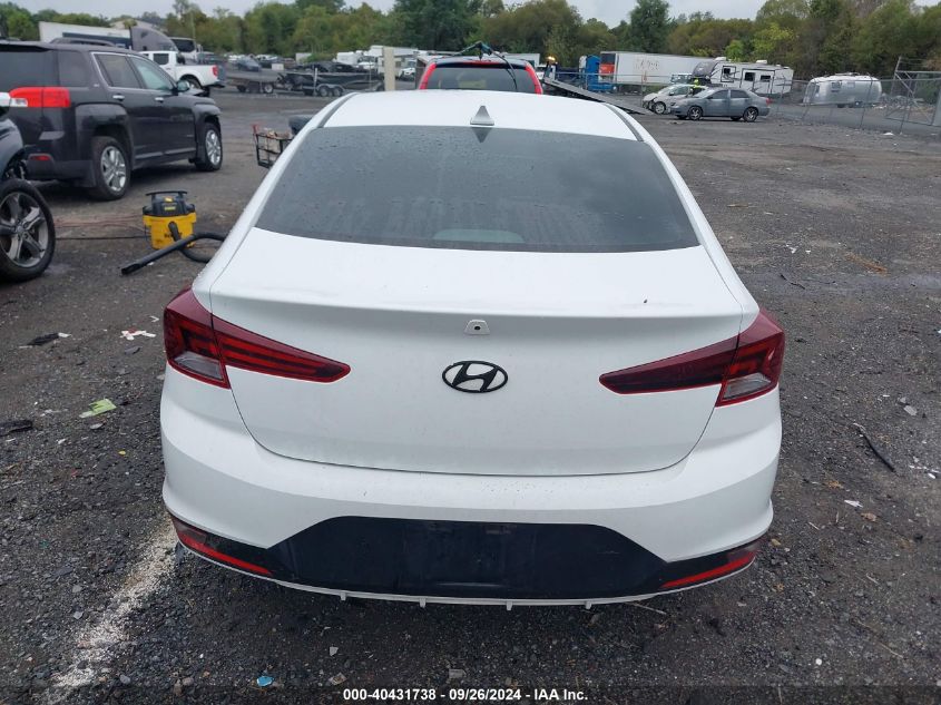 2020 Hyundai Elantra Sel VIN: 5NPD84LF4LH533848 Lot: 40431738