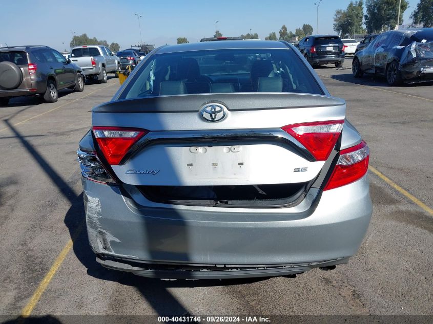 2016 Toyota Camry Se VIN: 4T1BF1FK2GU174690 Lot: 40431746