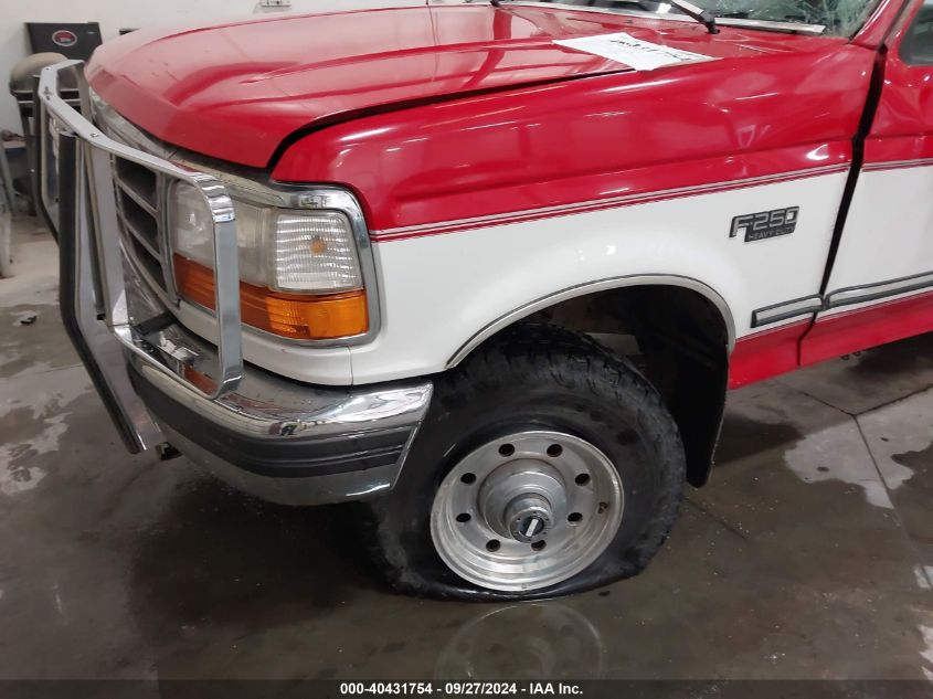 1997 Ford F-250 Xl VIN: 1FTHX26G4VEC70633 Lot: 40431754