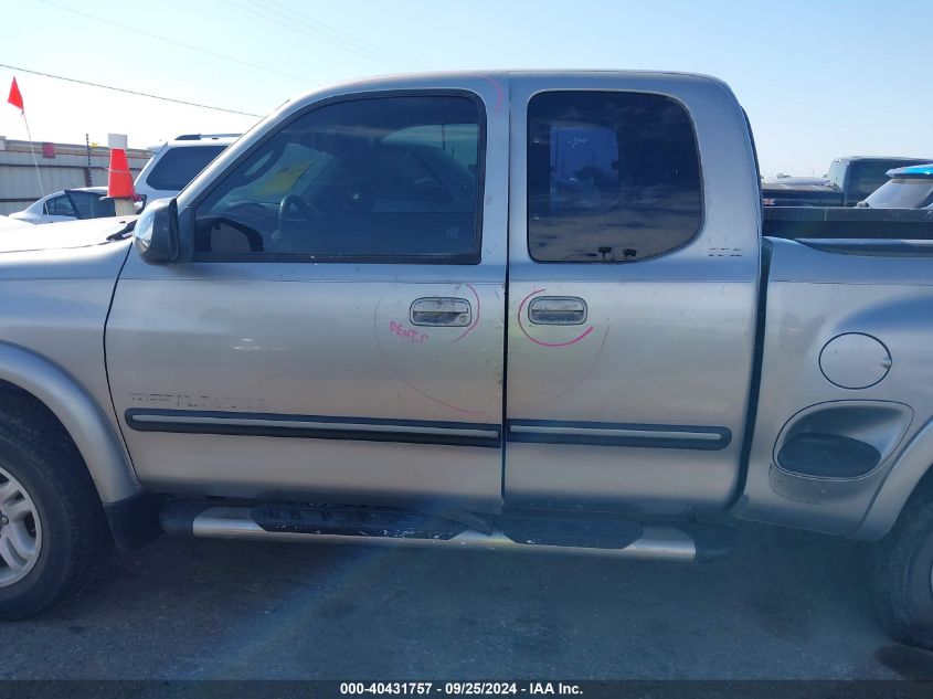 2003 Toyota Tundra Sr5 V8 VIN: 5TBRT34163S435327 Lot: 40431757