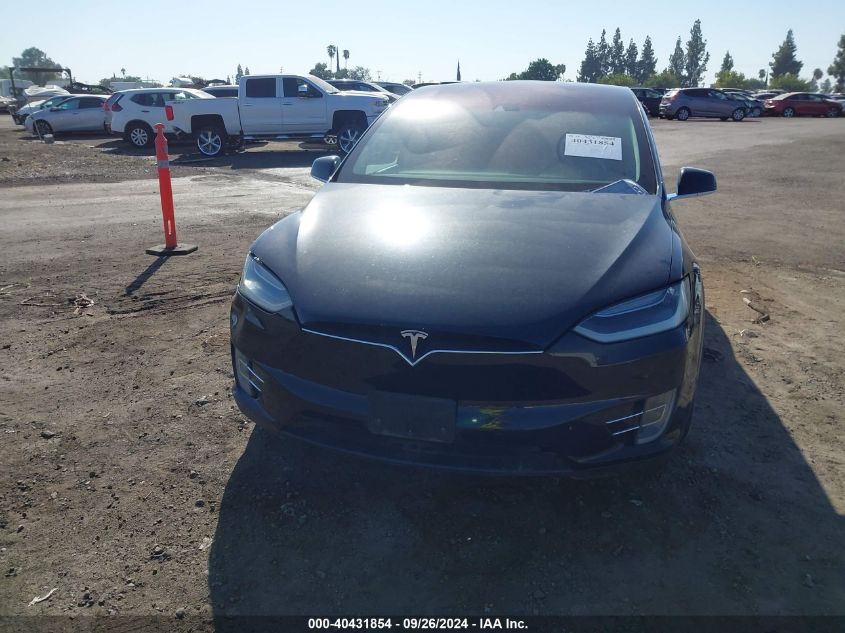 2016 Tesla Model X VIN: 5YJXCAE21GF001711 Lot: 40431854