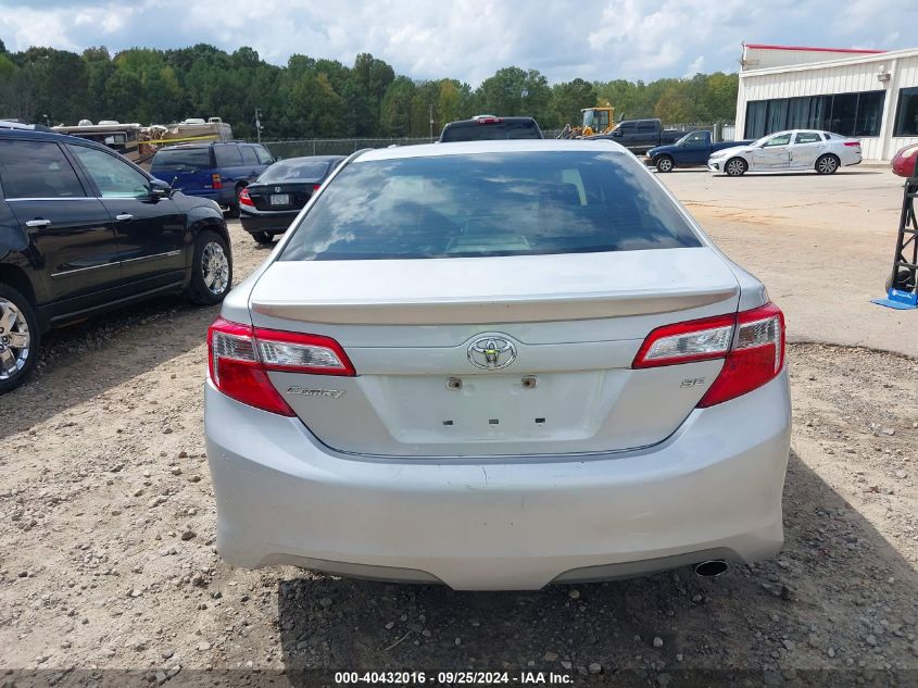 2014 Toyota Camry Se VIN: 4T1BF1FK6EU348029 Lot: 40432016