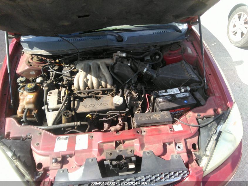 2000 Ford Taurus Ses VIN: 1FAFP5521YA231806 Lot: 40432032