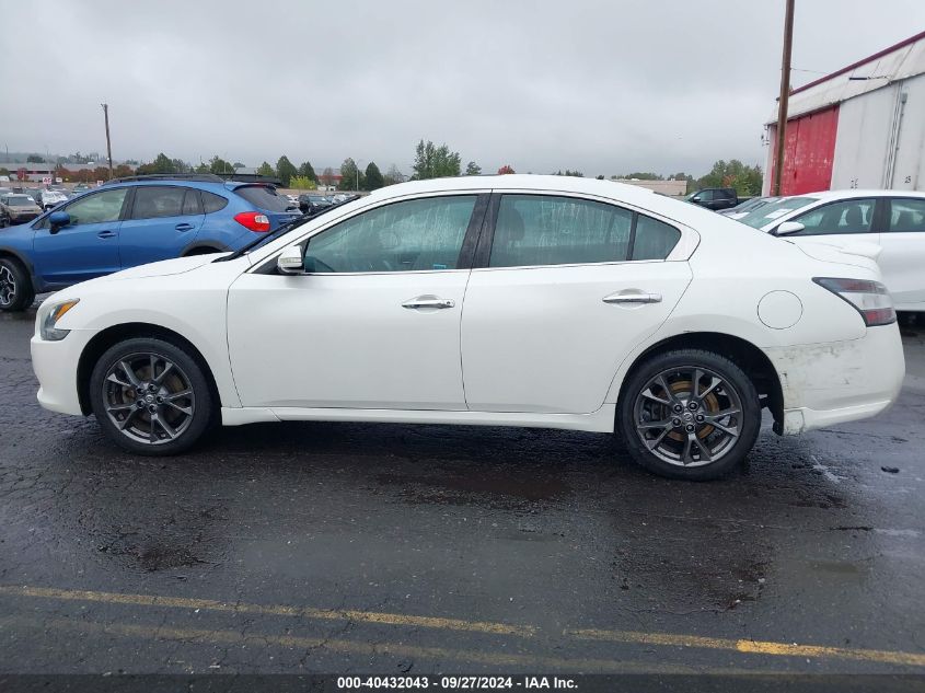 2014 Nissan Maxima 3.5 S VIN: 1N4AA5AP5EC492367 Lot: 40432043